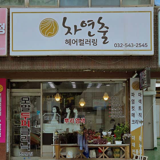 차연출 헤어컬러링