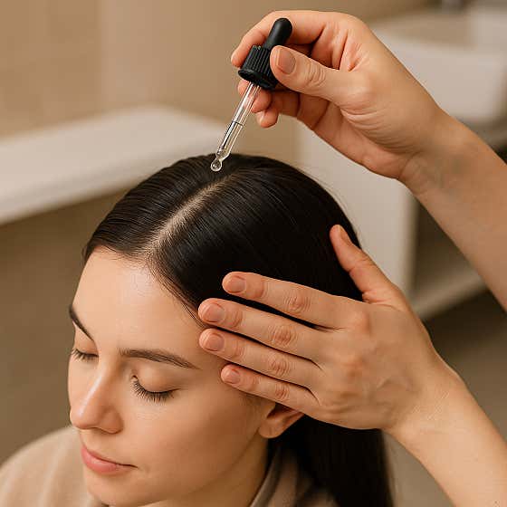 Point Star for scalp and hair loss